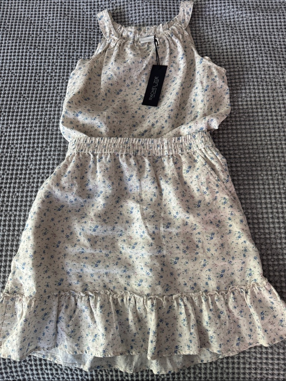 Rachel Zoe Blue Floral Print Set